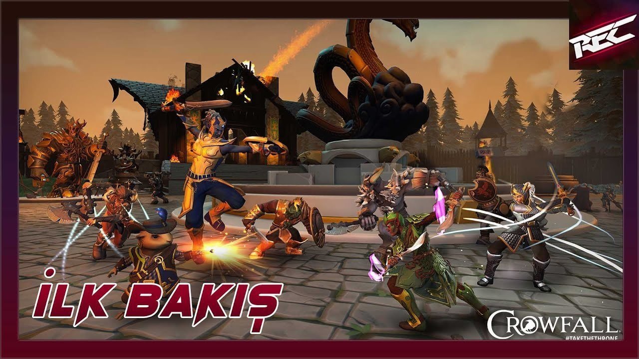Crowfall Canlı İlk Bakış (First Look) - RecLast
