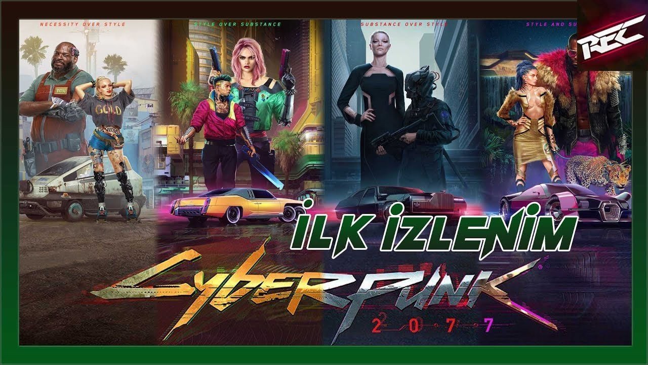 Cyberpunk 2077 Canlı İlk İzlenim (First Look) [Bölüm 1-Rehber] - RecLast
