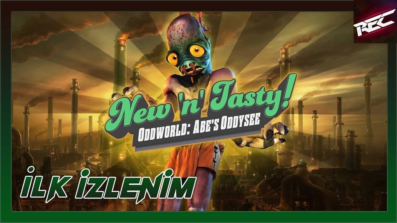 Oddworld: New 'n' Tasty Canlı İlk İzlenim (First Look) [Epic Free] - RecLast