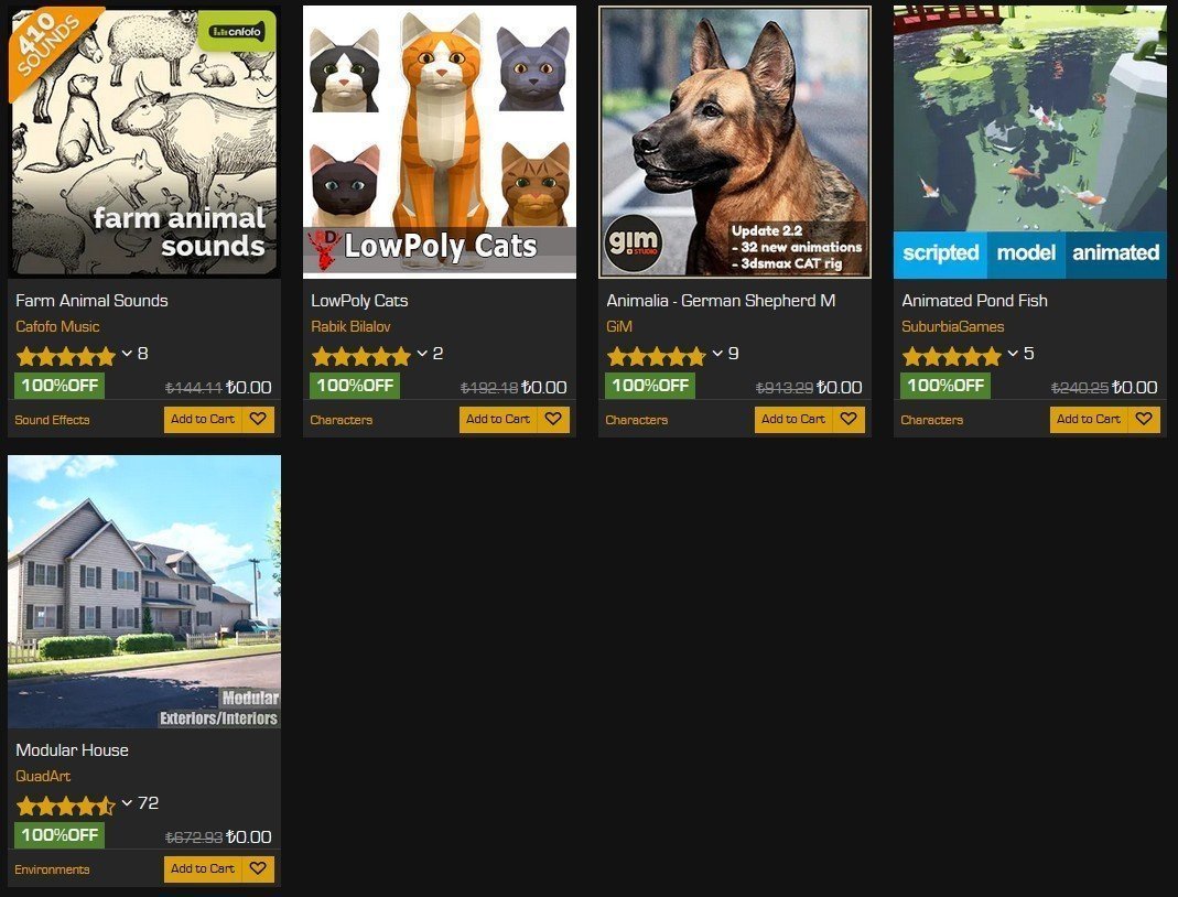 Unreal Engine Nisan Ayı Ücretsiz Assetleri Yenilendi (04.2021)