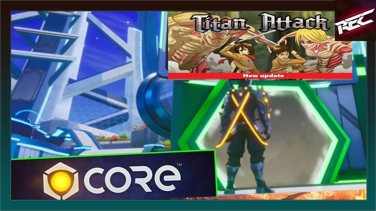 Core Oyunları Test Ediyoruz (Titan Attack)