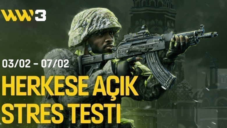 Herkese Açık Stres Testi Başlıyor: 3–7 Şubat Tarihlerinde World War 3 Ücretsiz