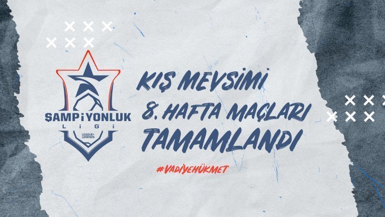 League of Legends Şampiyonluk Ligi'nde 8. hafta geride kaldı