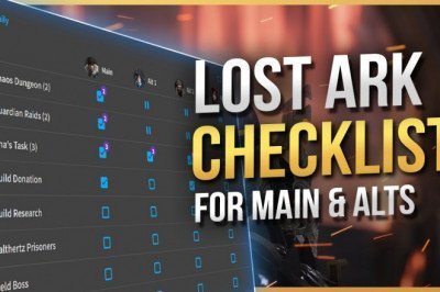 Lost Ark BynnArk  Hazır Günlük/Haftalık Listesi (ToDo)[Alt Char Düzeni]