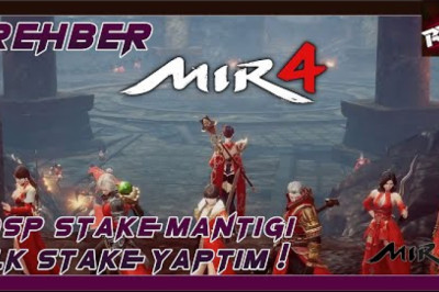 Mir4 DSP Stake Mantığı (İlk Stake Yaptık) - RecLast