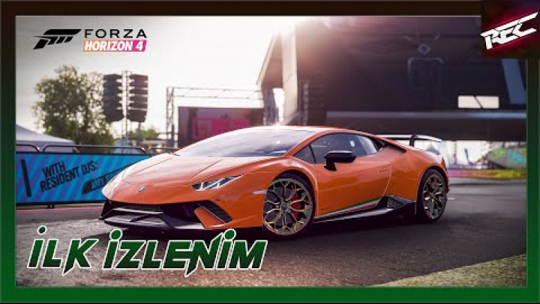 Forza Horizon 4 Canlı İlk İzlenim (First Look) - RecLast