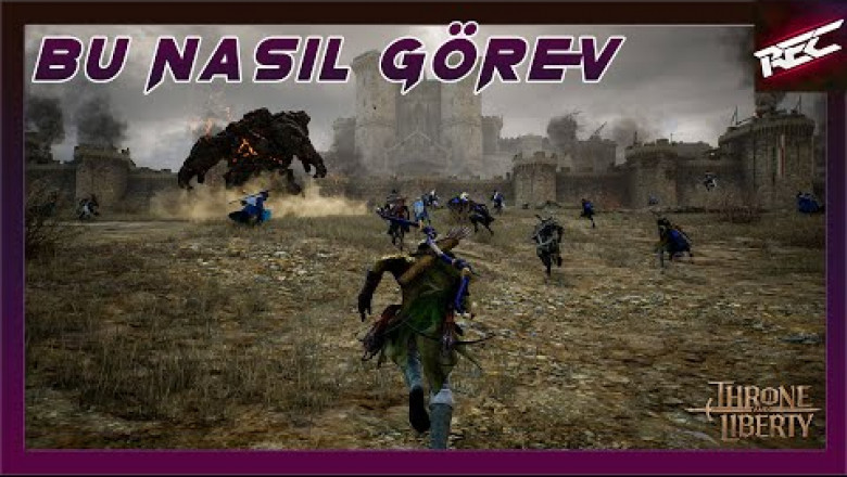 Throne and Liberty Canlı Oynanış (Gameplay 3) [Bu Nasıl Görev] - RecLast