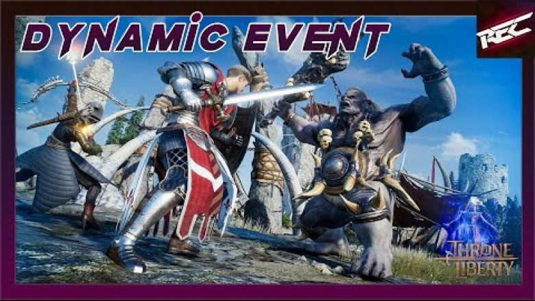 Throne and Liberty Canlı Oynanış (Gameplay 5) [Dynamic Event] - RecLast