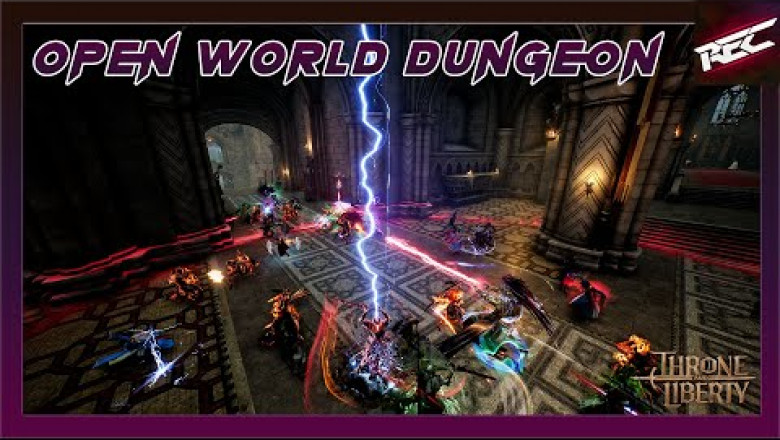 Throne and Liberty Canlı Oynanış (Gameplay 9) [Open World Dungeon] - RecLast