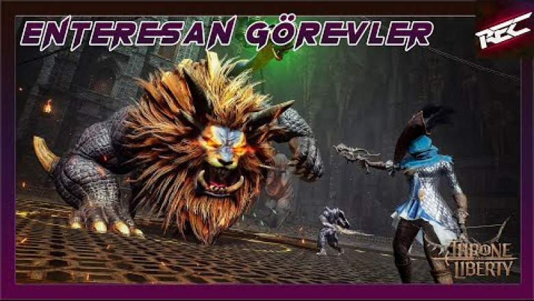 Throne and Liberty Canlı Oynanış (Gameplay 14) [Enteresan Yan Görevler] - RecLast
