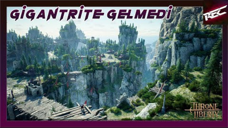 Throne and Liberty Canlı Oynanış (Gameplay 15) [Gigantrite Gelmedi] - RecLast