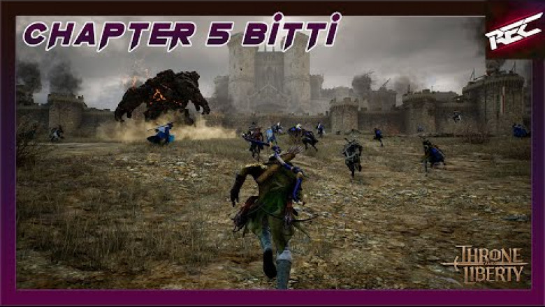 Throne and Liberty Canlı Oynanış (Gameplay 17) [Chapter 5 Bitti] - RecLast