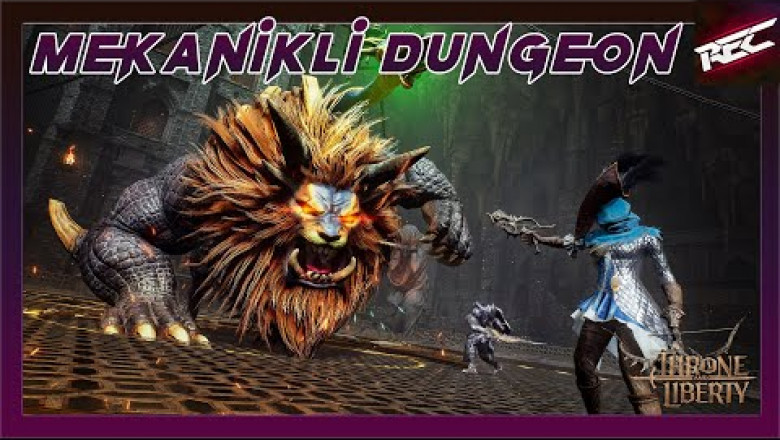 Throne and Liberty Canlı Oynanış (Gameplay 22) [Mekanikli Dungeon] - RecLast