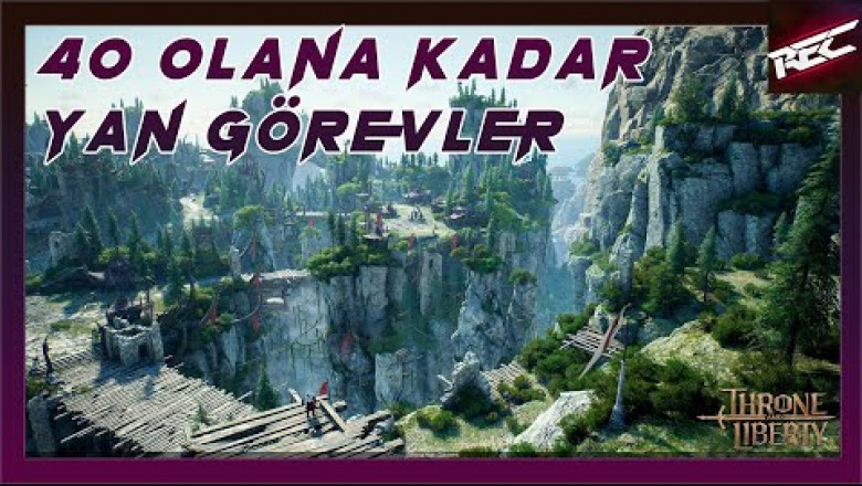 Throne and Liberty Canlı Oynanış (Gameplay 25) [40 Olana Kadar Yan Görev] - RecLast