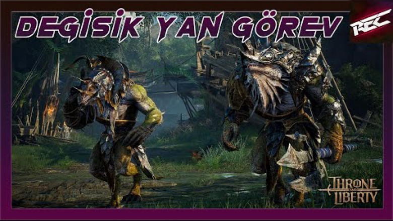 Throne and Liberty Canlı Oynanış (Gameplay 27) [Değişik Yan Görev] - RecLast