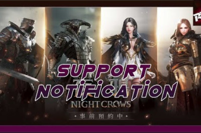 Night Crows Support Notification Settings - RecLast