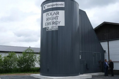 Finlandiya Dünyanın En Büyük Kum Bataryasını Isıtıyor