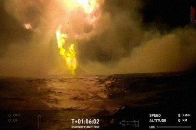 SpaceX'in Starship Roketi 10. Test Uçuşu Öncesinde Patladı