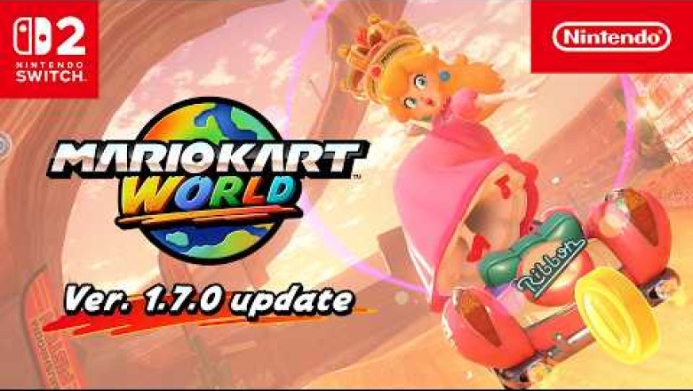 Mario Kart World Güncellemesi Yeni Knockout Tur Rotaları ve Foto Modu İçin Çıkartmalar Ekliyor