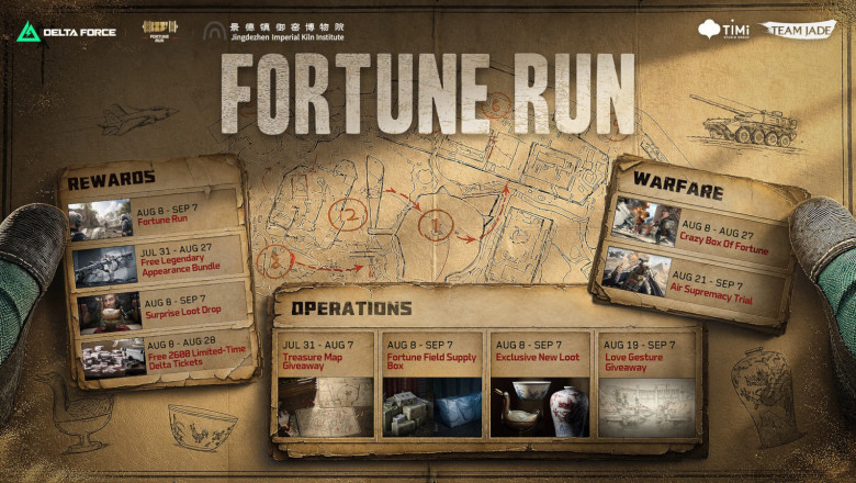 Delta Force Sınırlı Süreli Fortune Run Etkinliği Gerçek İmparatorluk Porselenini Oyun İçine Taşıyor