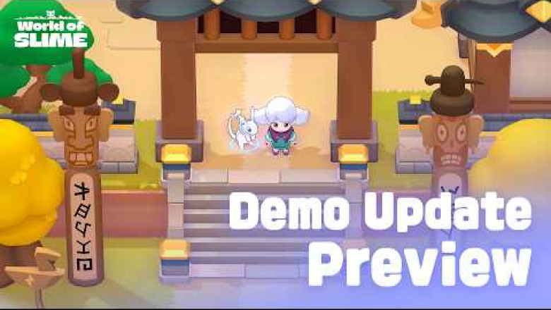 Sıcak Yaratık Toplama MMORPG World Of Slime, Steam Next Fest Öncesi Demo Güncellemesi Aldı
